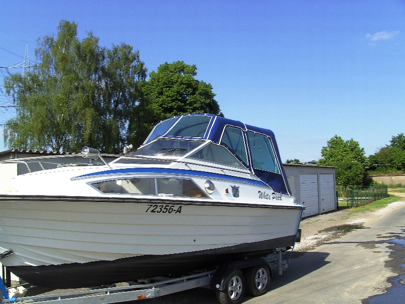 Sportboot mit 6teilige Verdeck