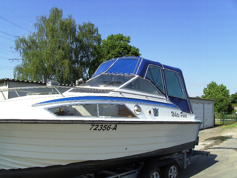 Sportboot mit 6teilige Verdeck